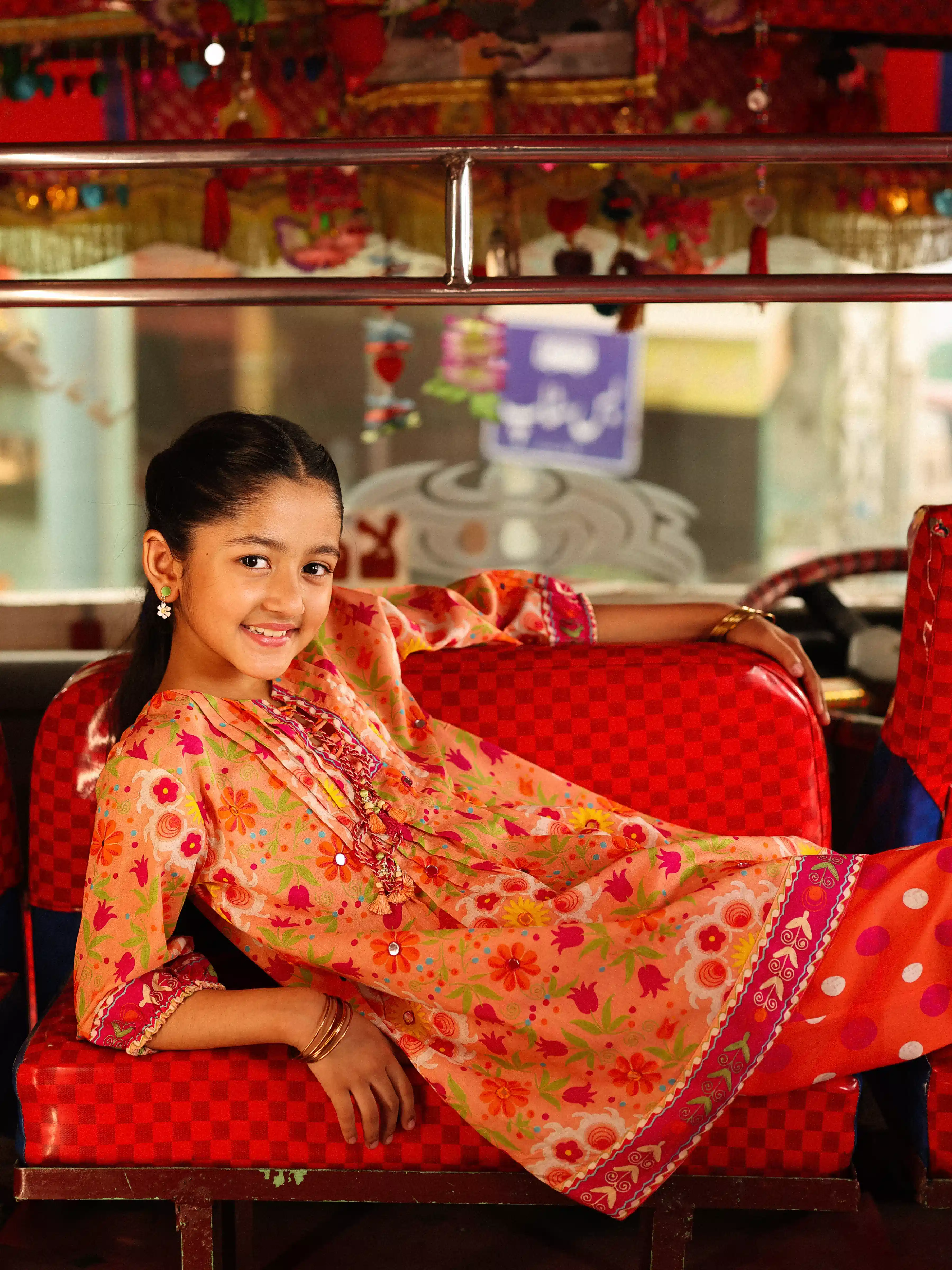 Printed Cambric Co-Ord Set - EGTKP6-74057ST - Image 5