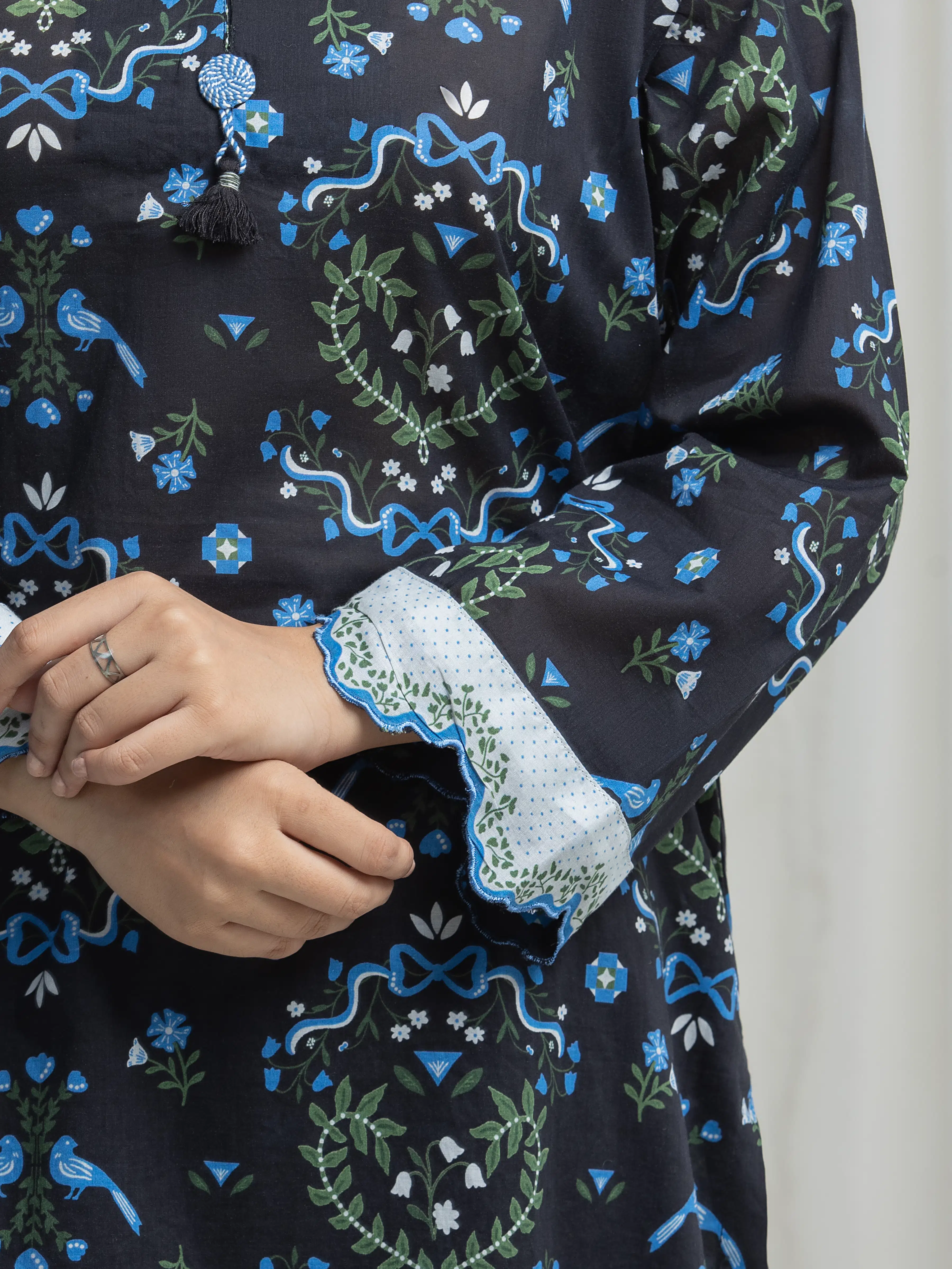 Printed Lawn Co-Ord Set - EWTKP6-86037ST - Image 3