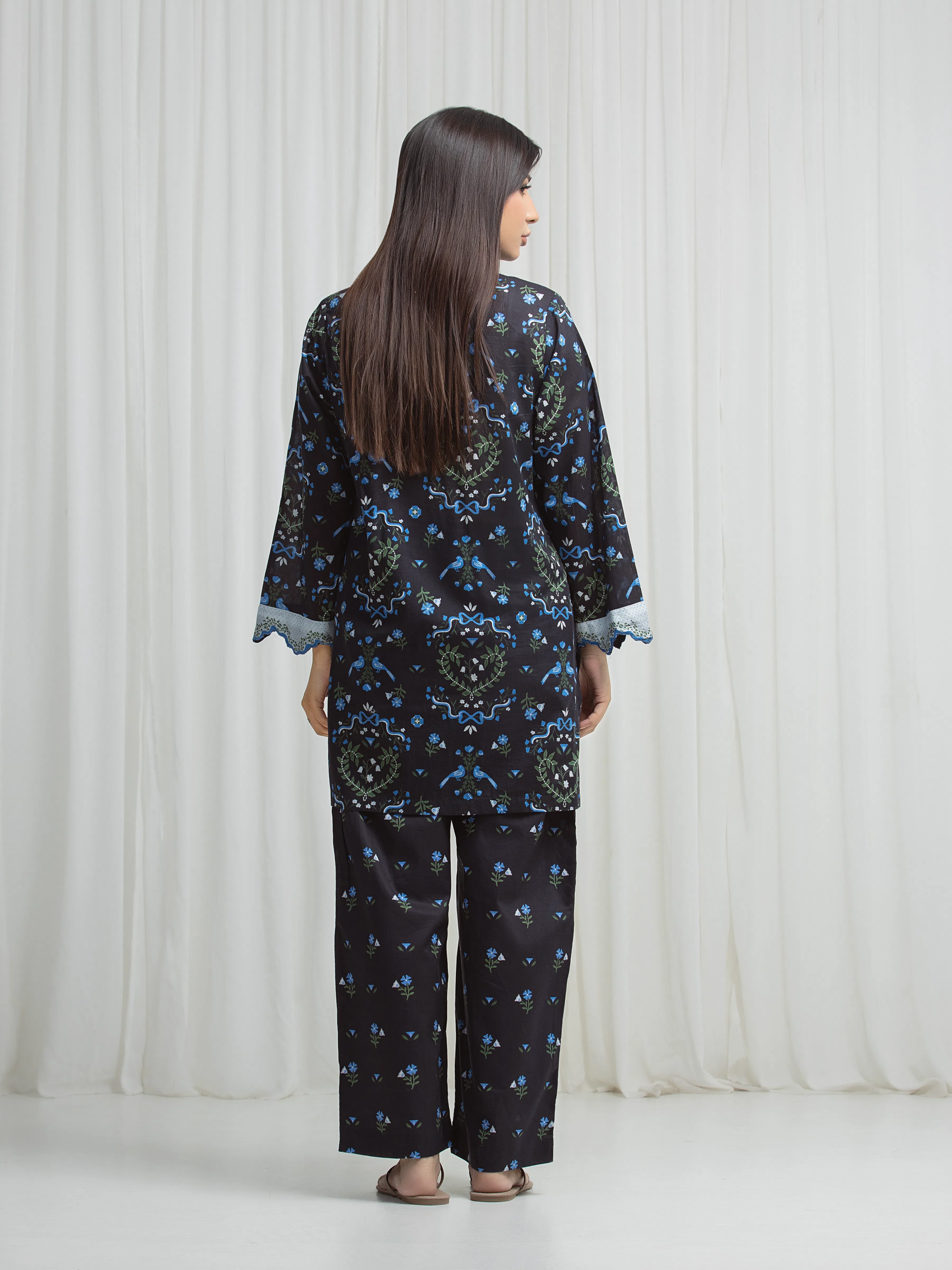 Printed Lawn Co-Ord Set - EWTKP6-86037ST - Image 6