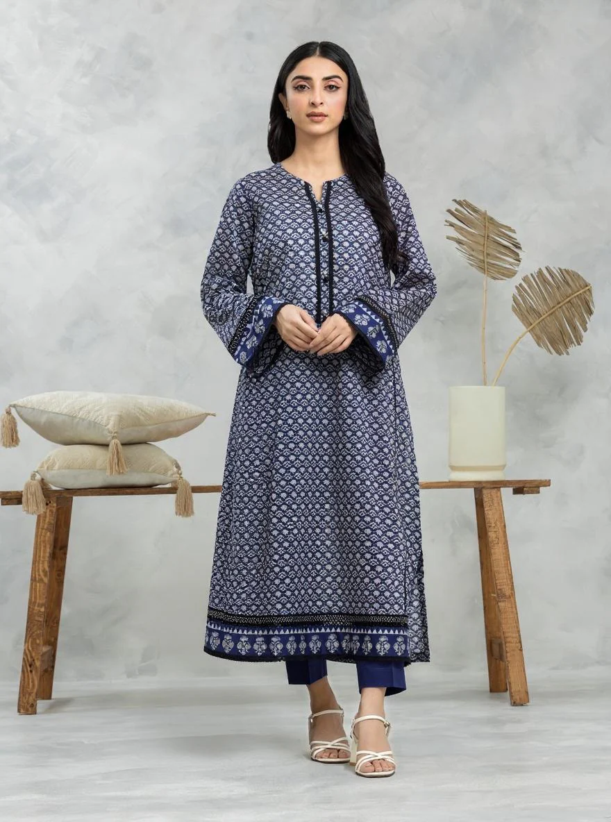 Printed Cambric Shirt - EWU24A2-28086S