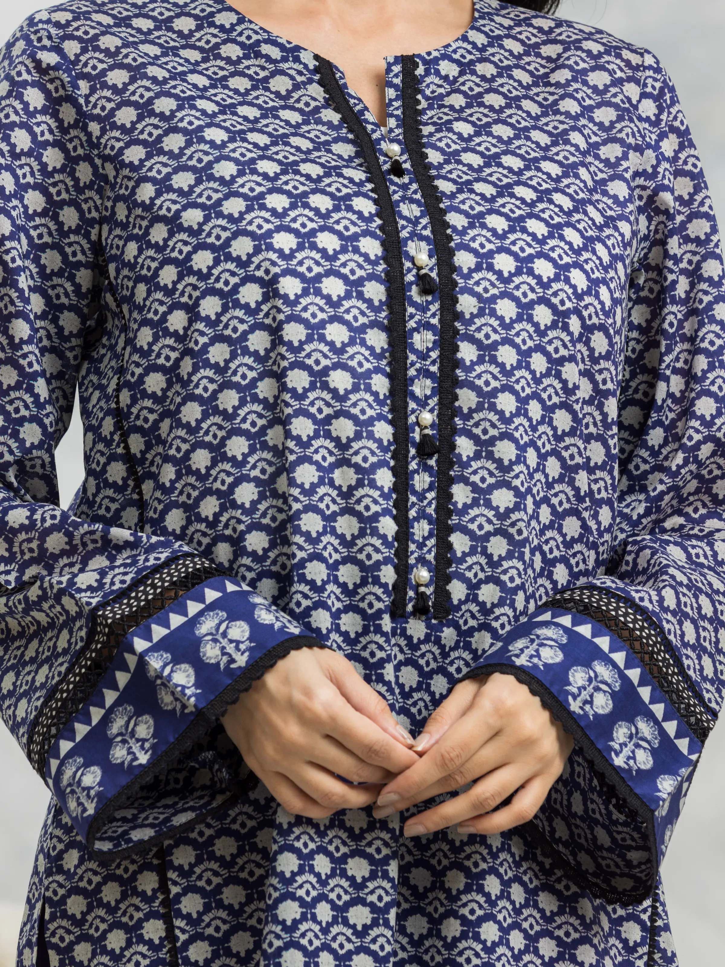 Printed Cambric Suit - EWU24A2-28086-3P - Image 4