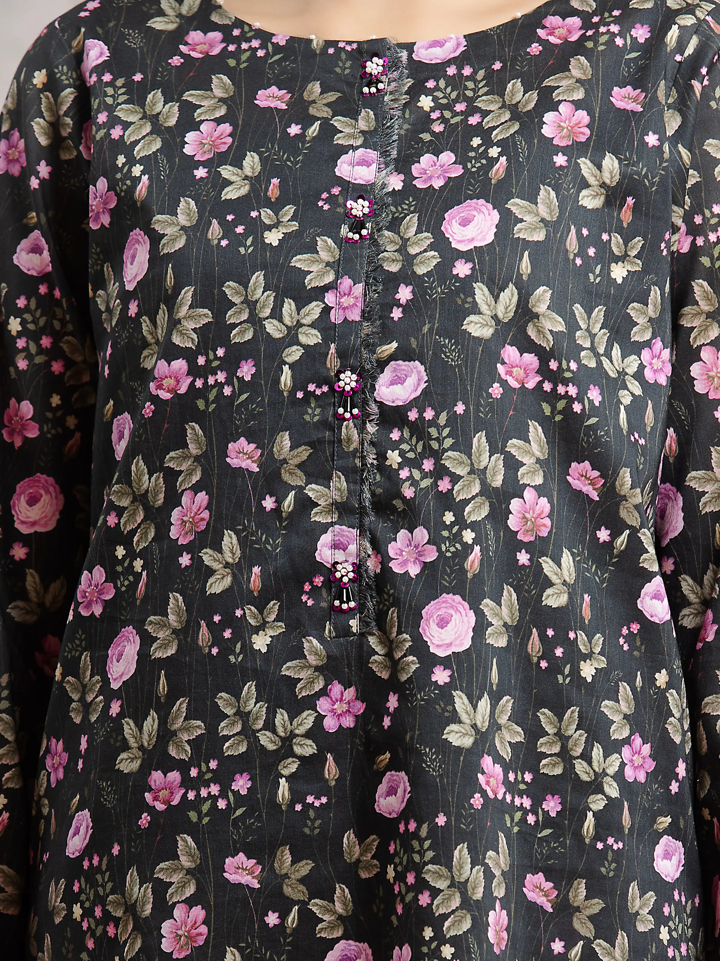 Printed Khaddar Suit - EWU24A3-29809-3P - Image 5