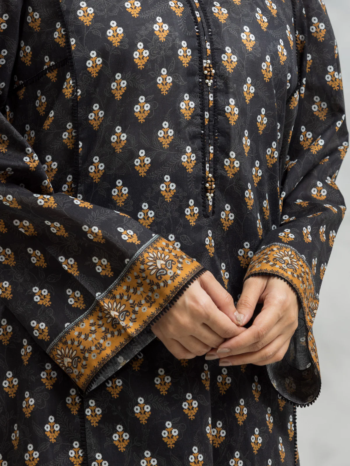 Printed Lawn Shirt Trouser - EWU24A1-29482ST - Image 2