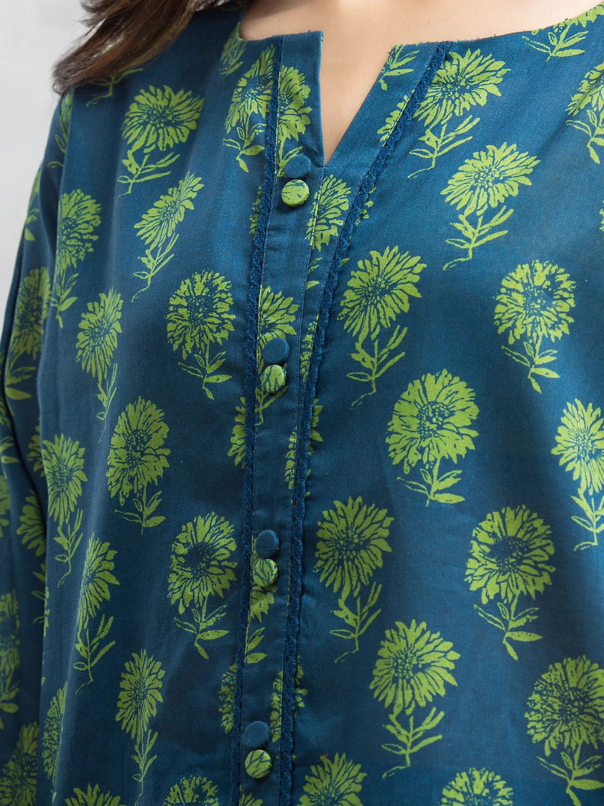 Printed Viscose Suit - EWU24A4-29234-3P - Image 5