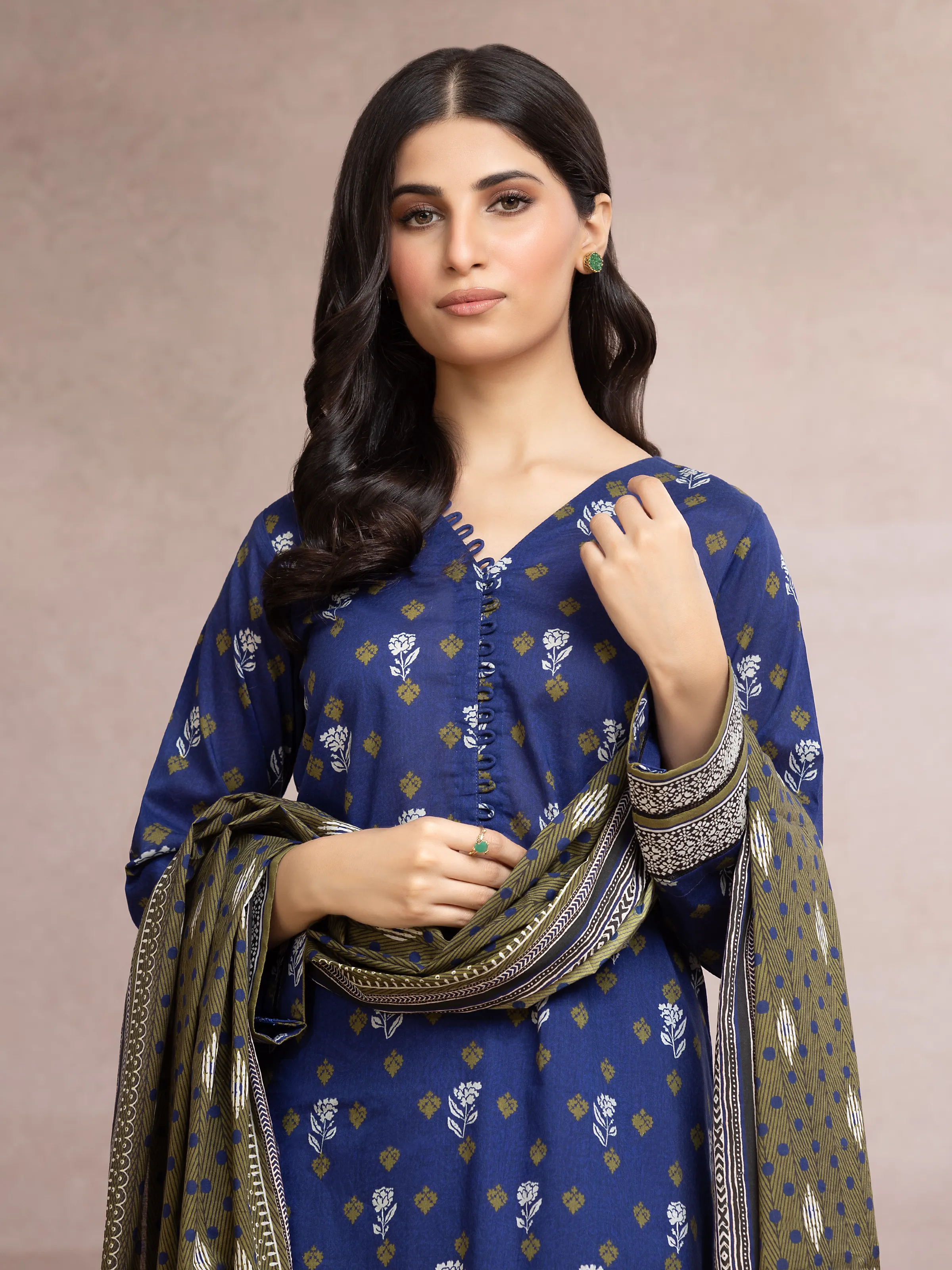 Printed Cambric Suit - EWU24A2-27120-3P - Image 4
