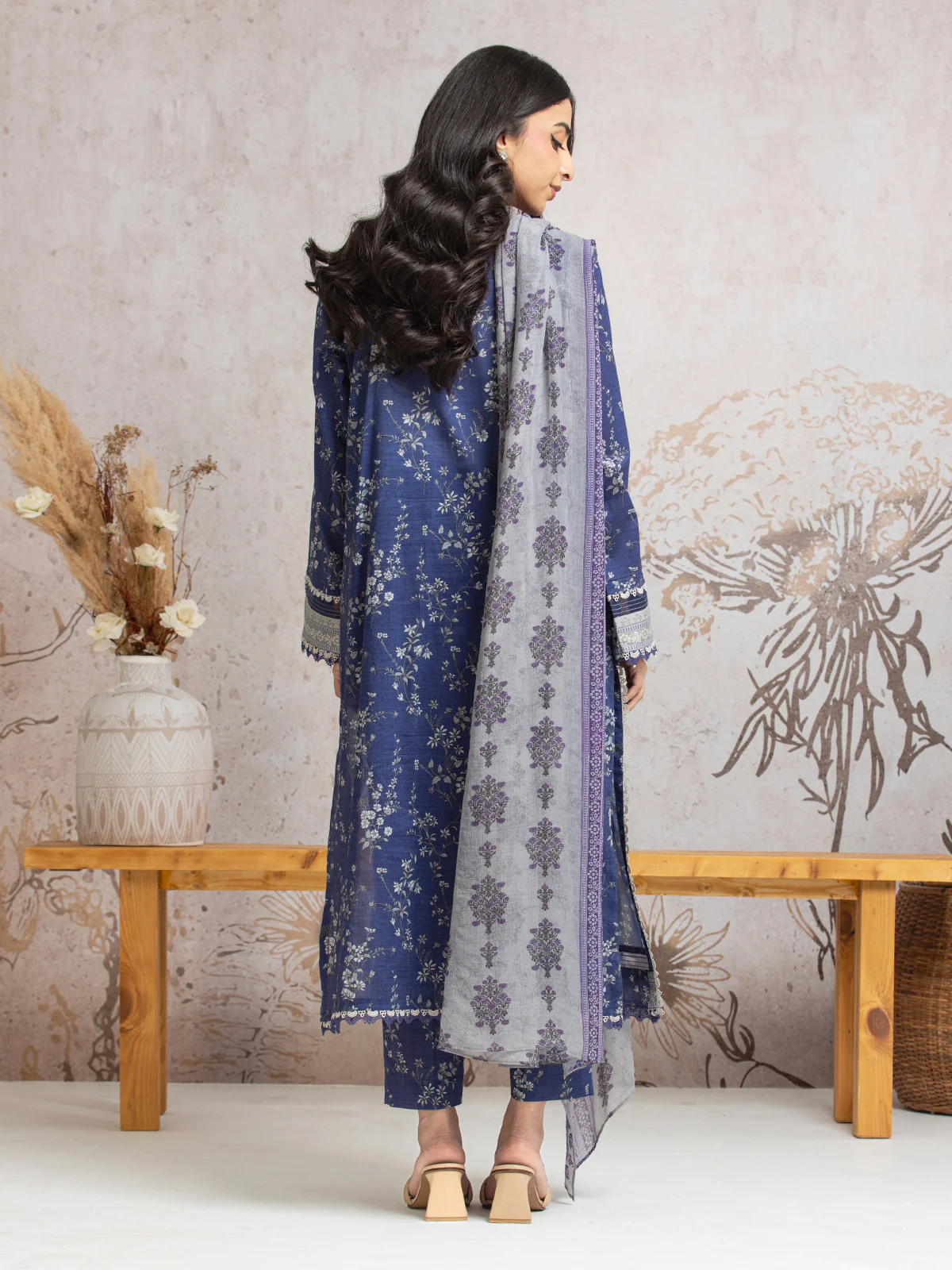 Printed Cambric Suit - EWU24M2-019 - Image 6