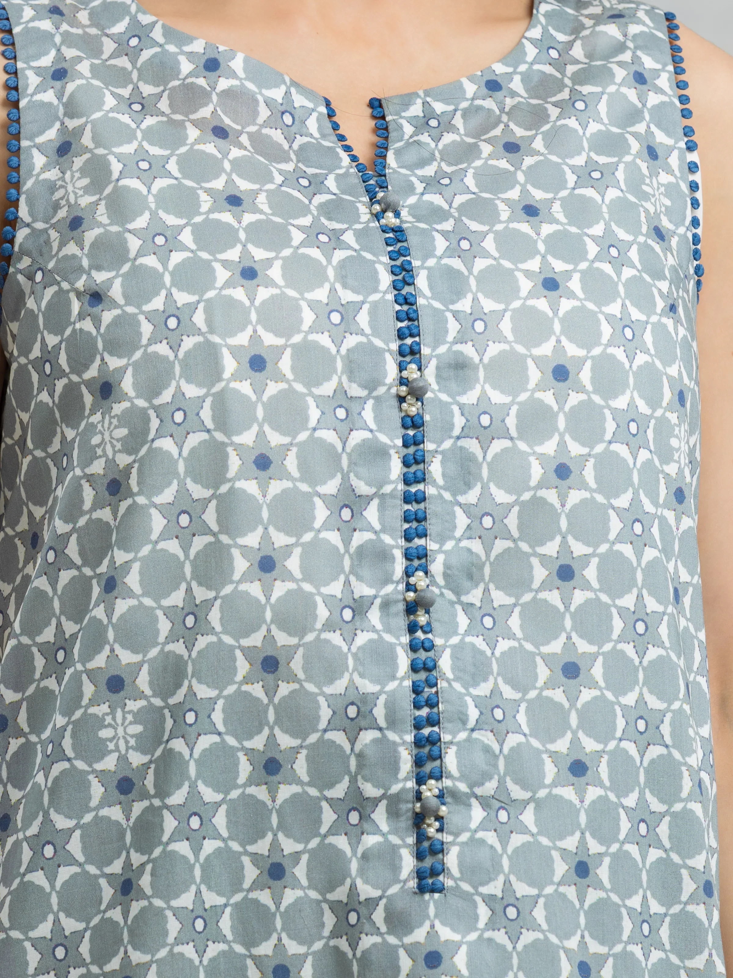 Printed Cambric Suit - EWU24A2-28287-3P - Image 5