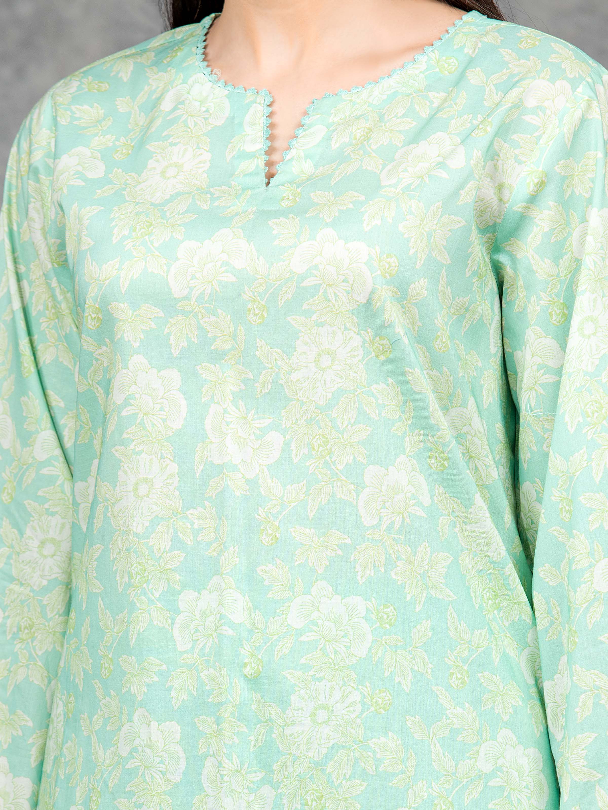 Printed Cambric Suit - EWU5A2-35837-3P - Image 3