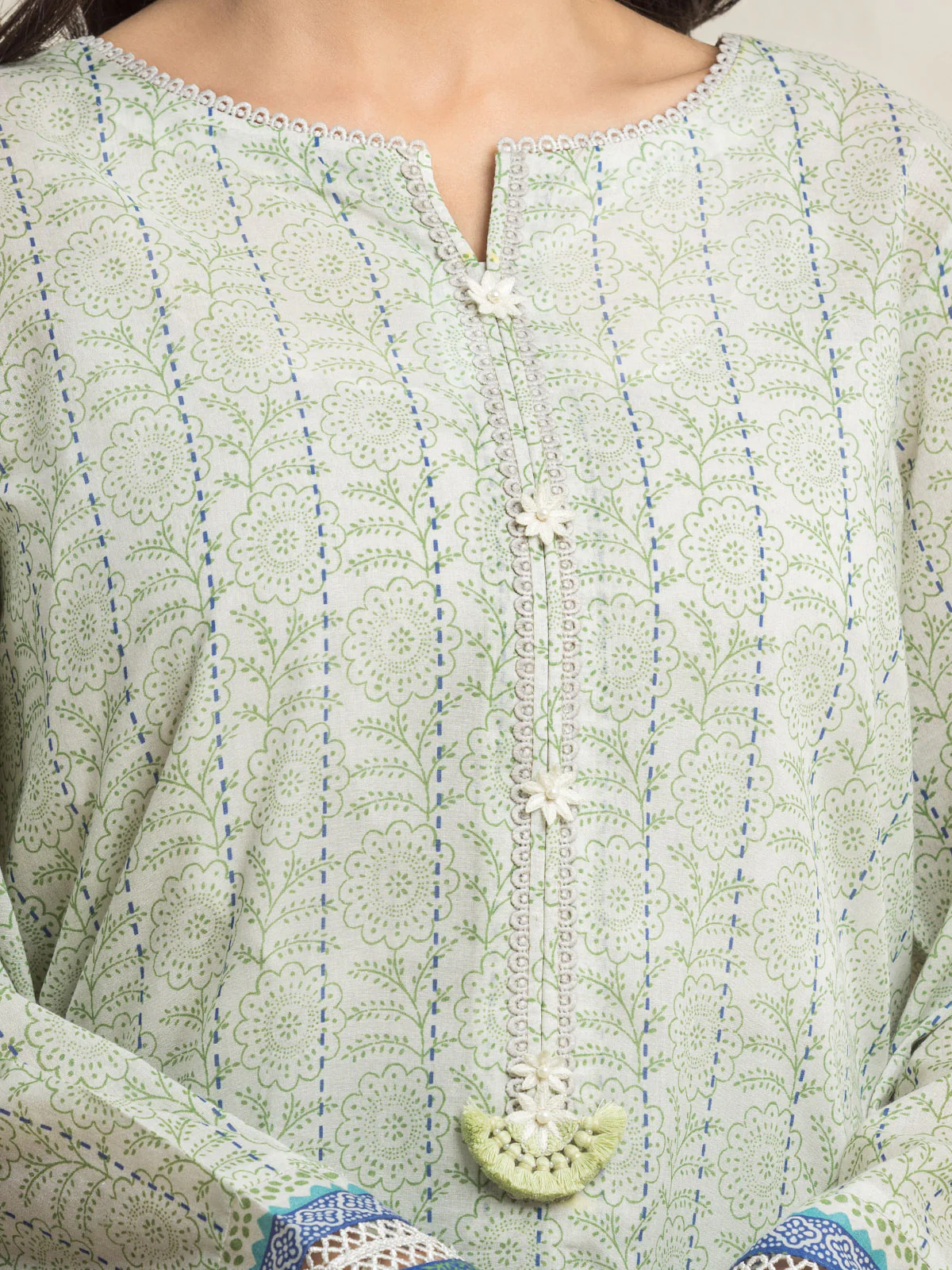 Printed Lawn Shirt Dupatta - EWU24A1-29145SD - Image 2
