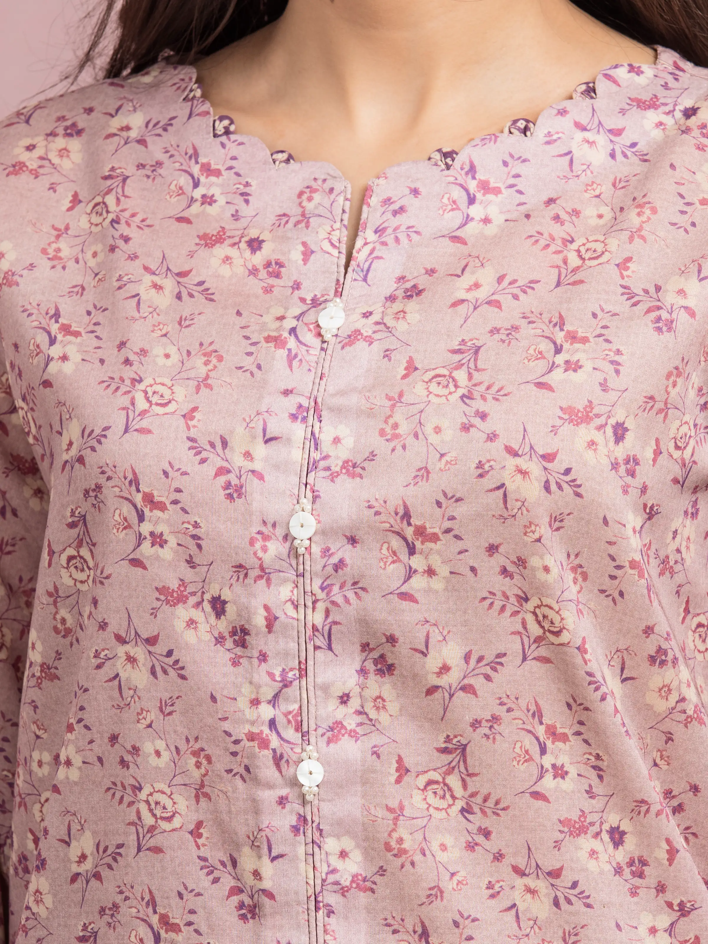 Printed Lawn Shirt Trouser - EWU5A1-35403ST - Image 6