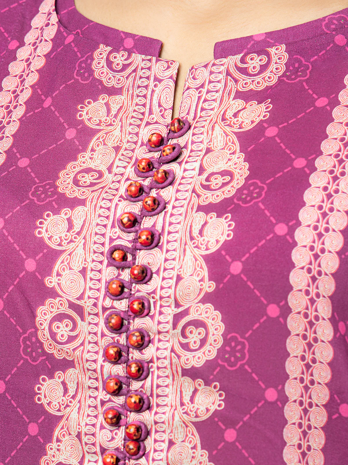Printed Viscose Shirt Trouser - EWU22A4-24012ST - Image 5