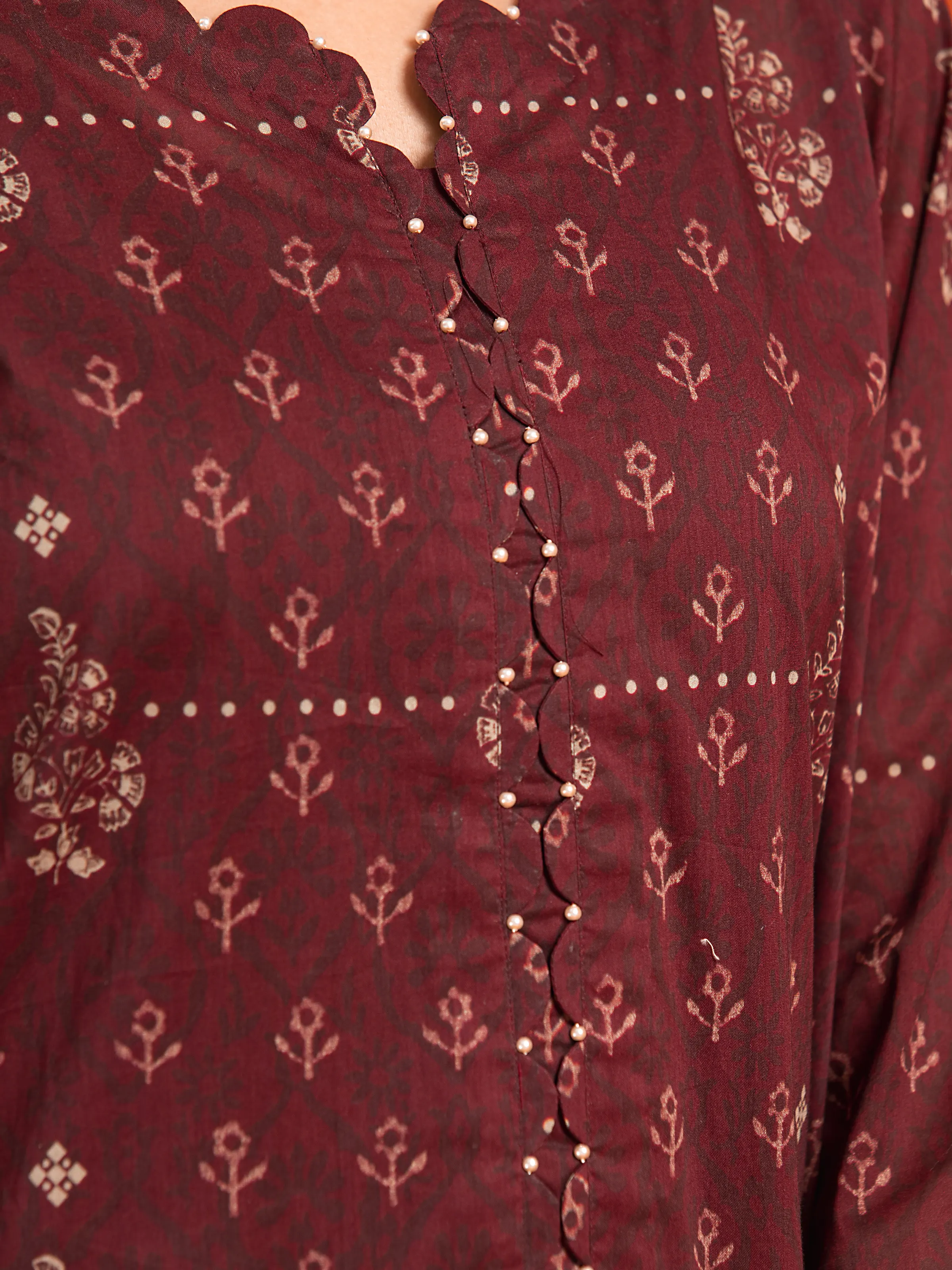 Printed Khaddar Suit - EWU23A3-27193-3P - Image 3