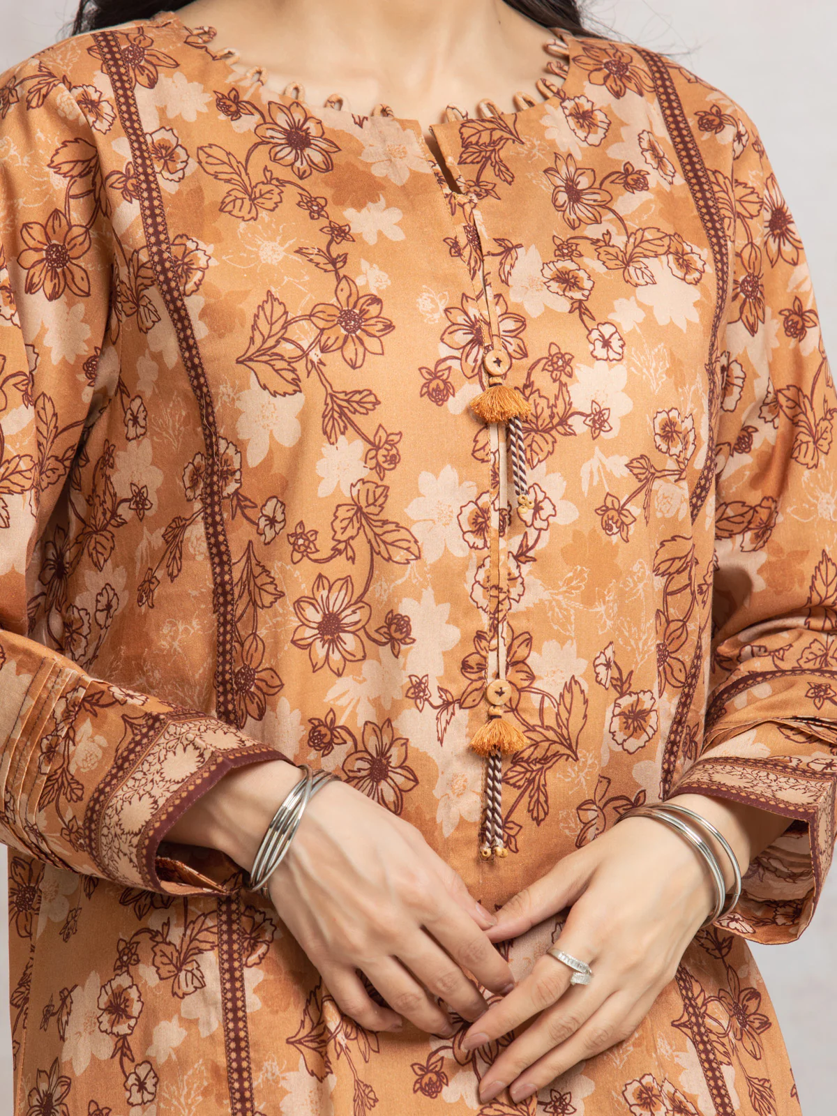 Printed Cambric Shirt Trouser - EWU24M2-001ST - Image 2