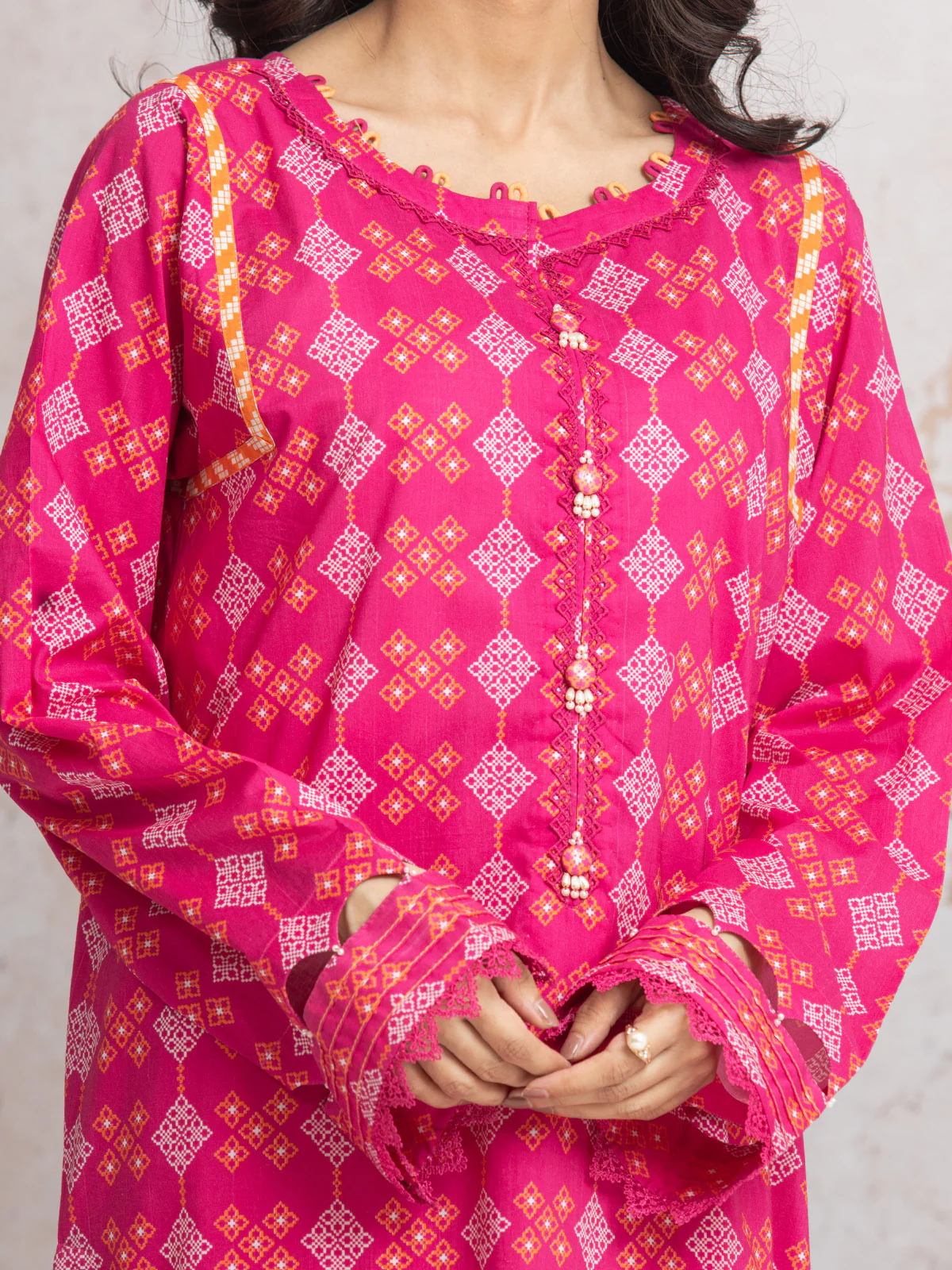 Printed Cambric Suit - EWU24M2-012 - Image 2