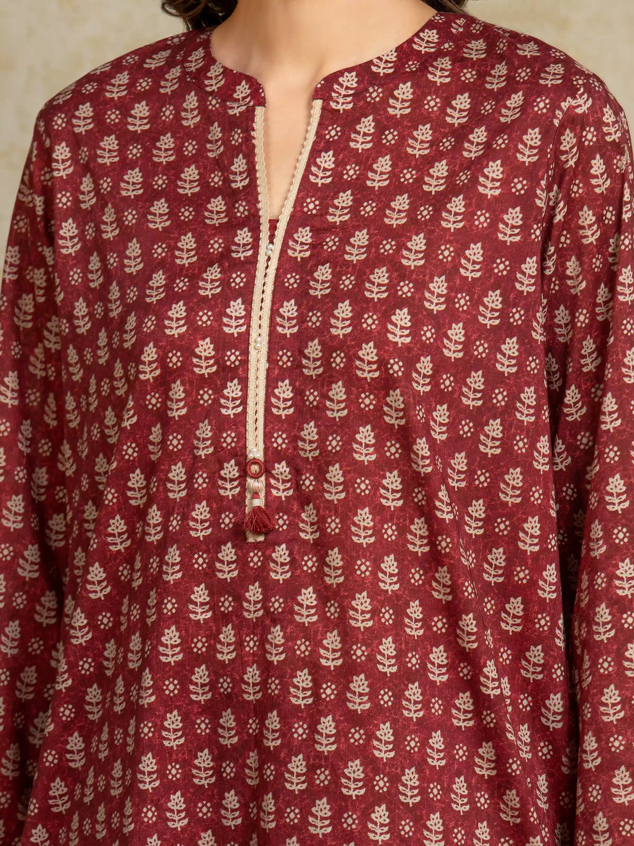 Printed Khaddar Suit - EWU5A3-35915-3P - Image 4