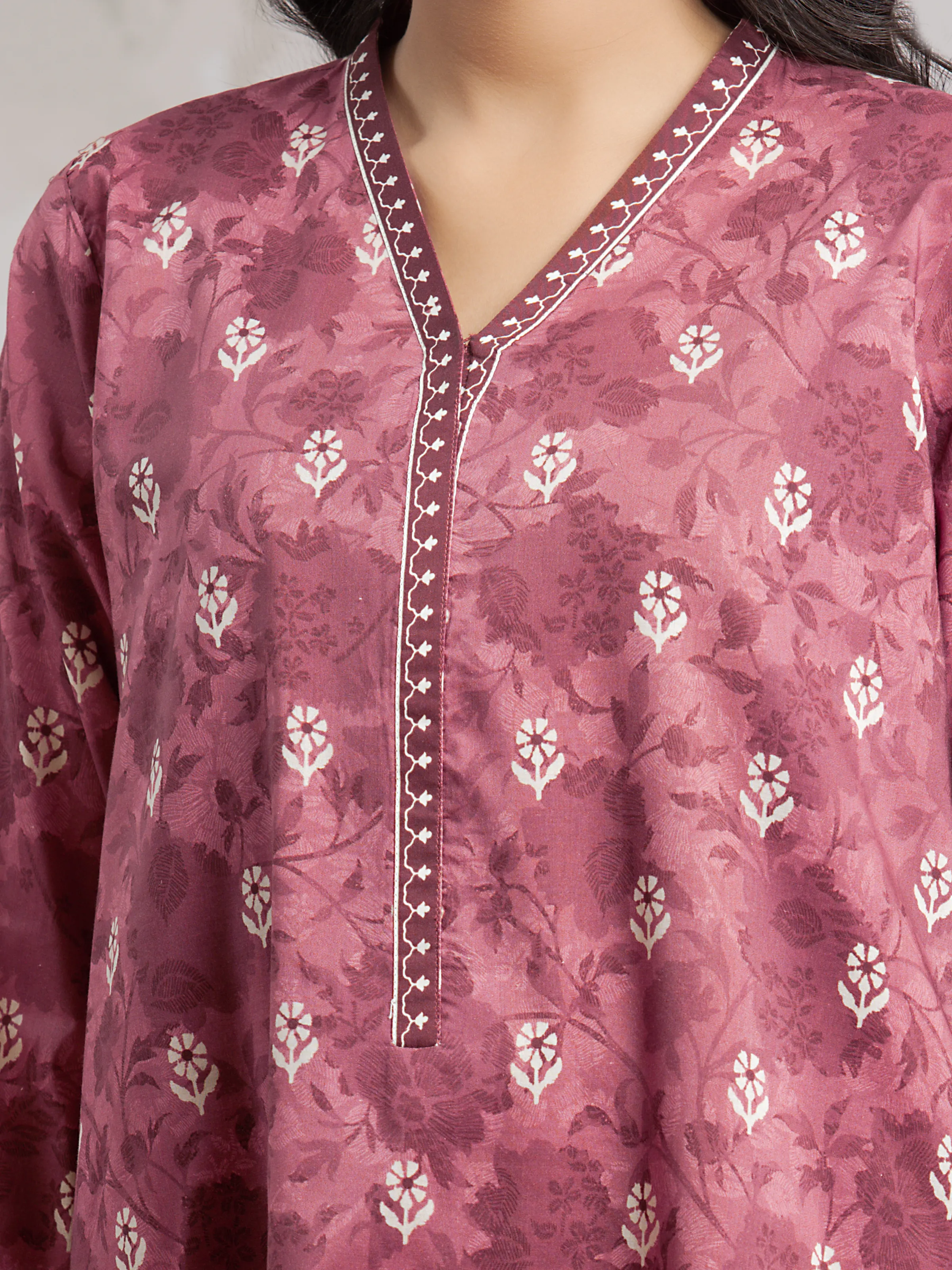 Printed Khaddar Suit - EWU24A3-29607-3P - Image 5