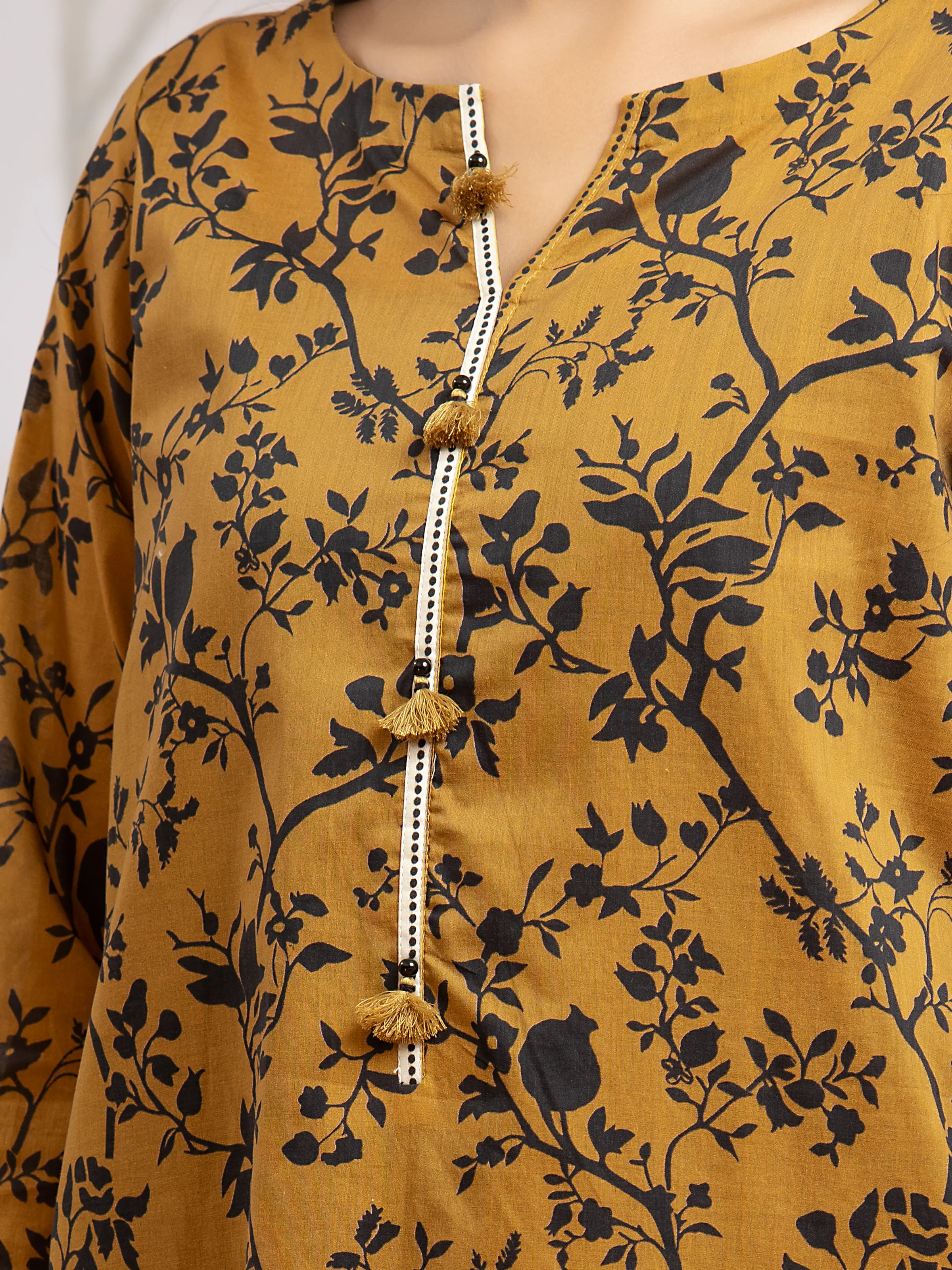 Printed Khaddar Suit - EWU24M2-173 - Image 5