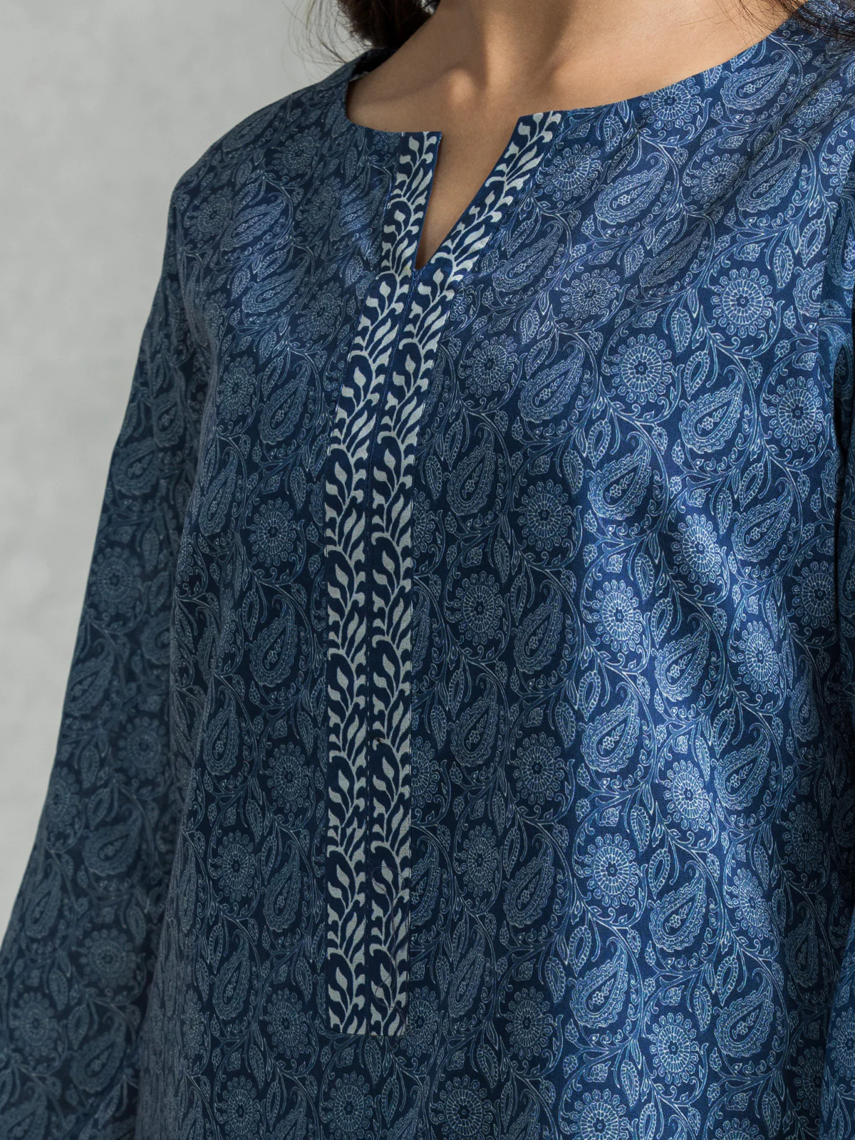 Printed Lawn Suit - EWU24A1-28583-3P - Image 2