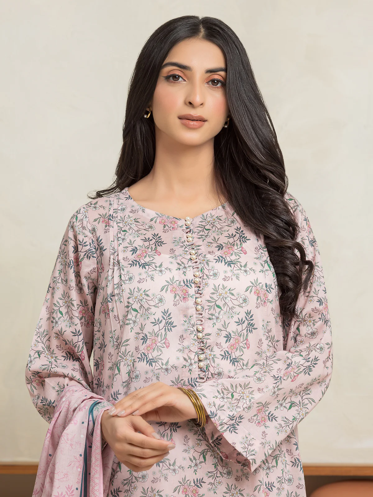 Printed Lawn Suit - EWU24A1-29021-3P - Image 2