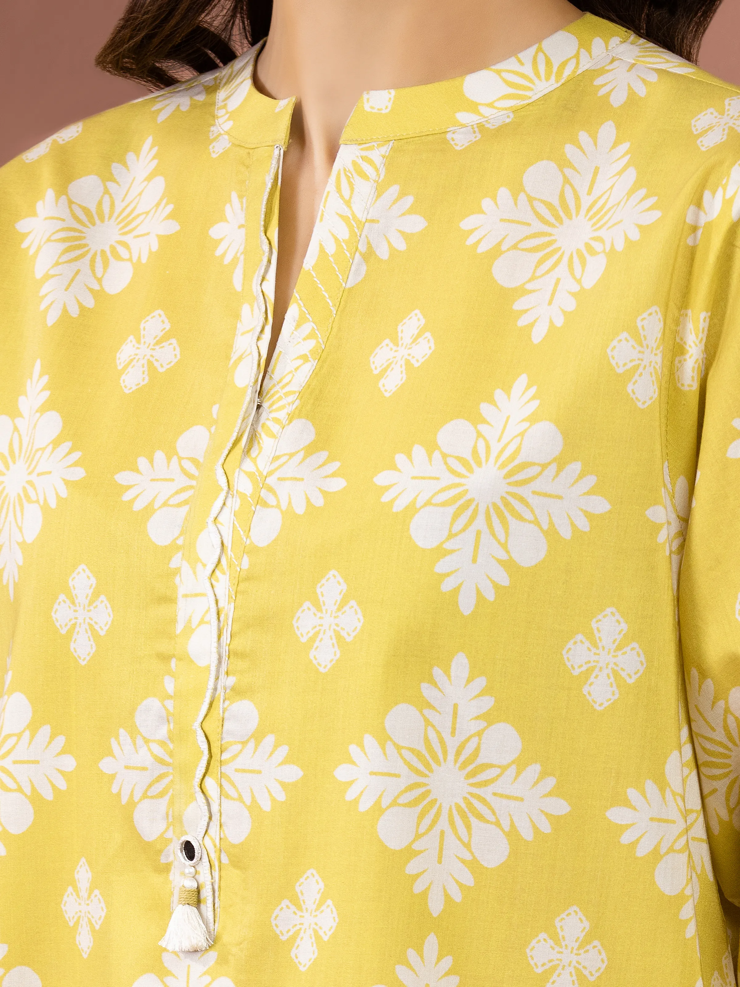 Printed Lawn Shirt Trouser - EWU6A1-36809ST - Image 3