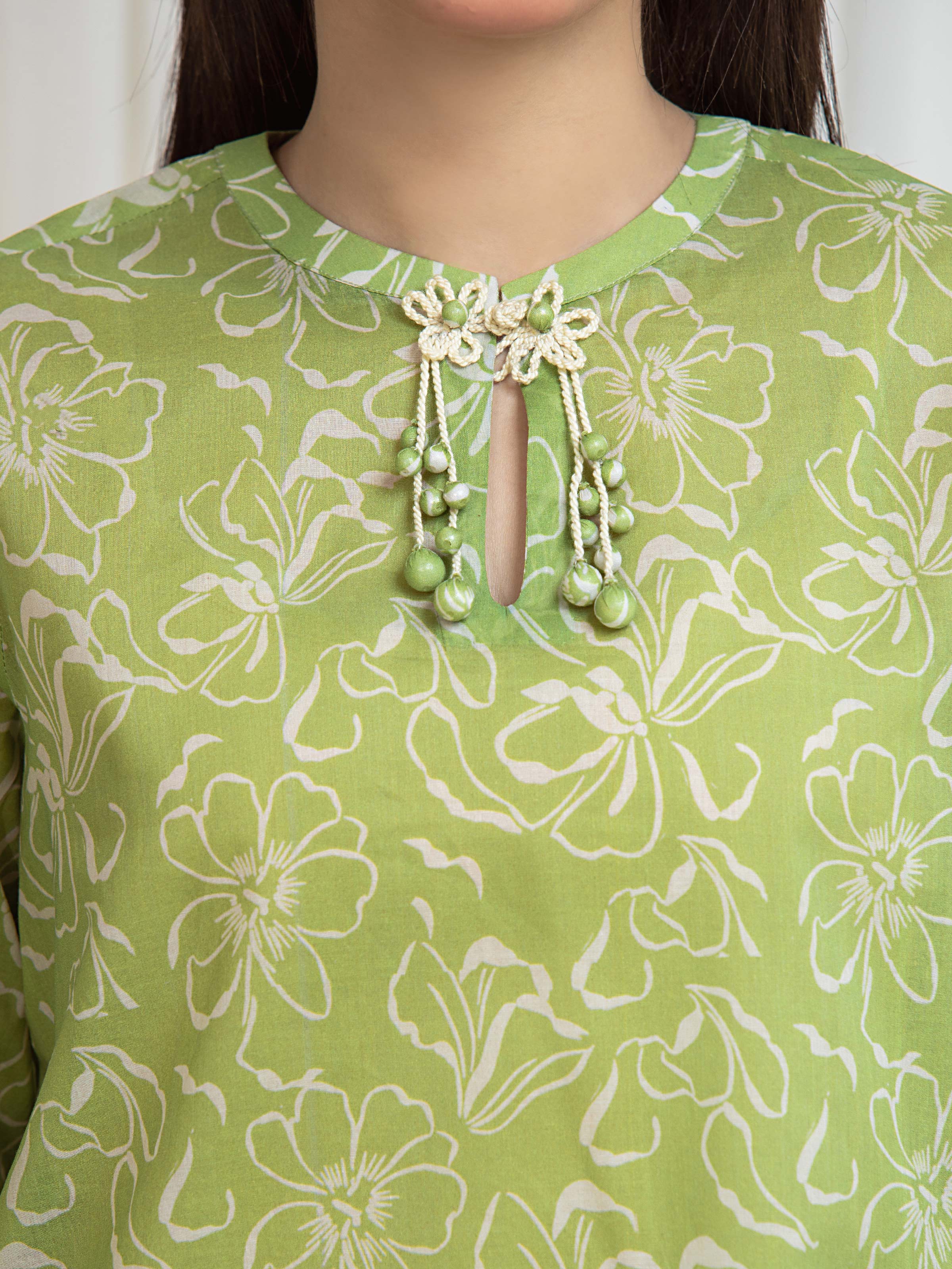 Printed Lawn Shirt Trouser - EWU6A1-36812ST - Image 4