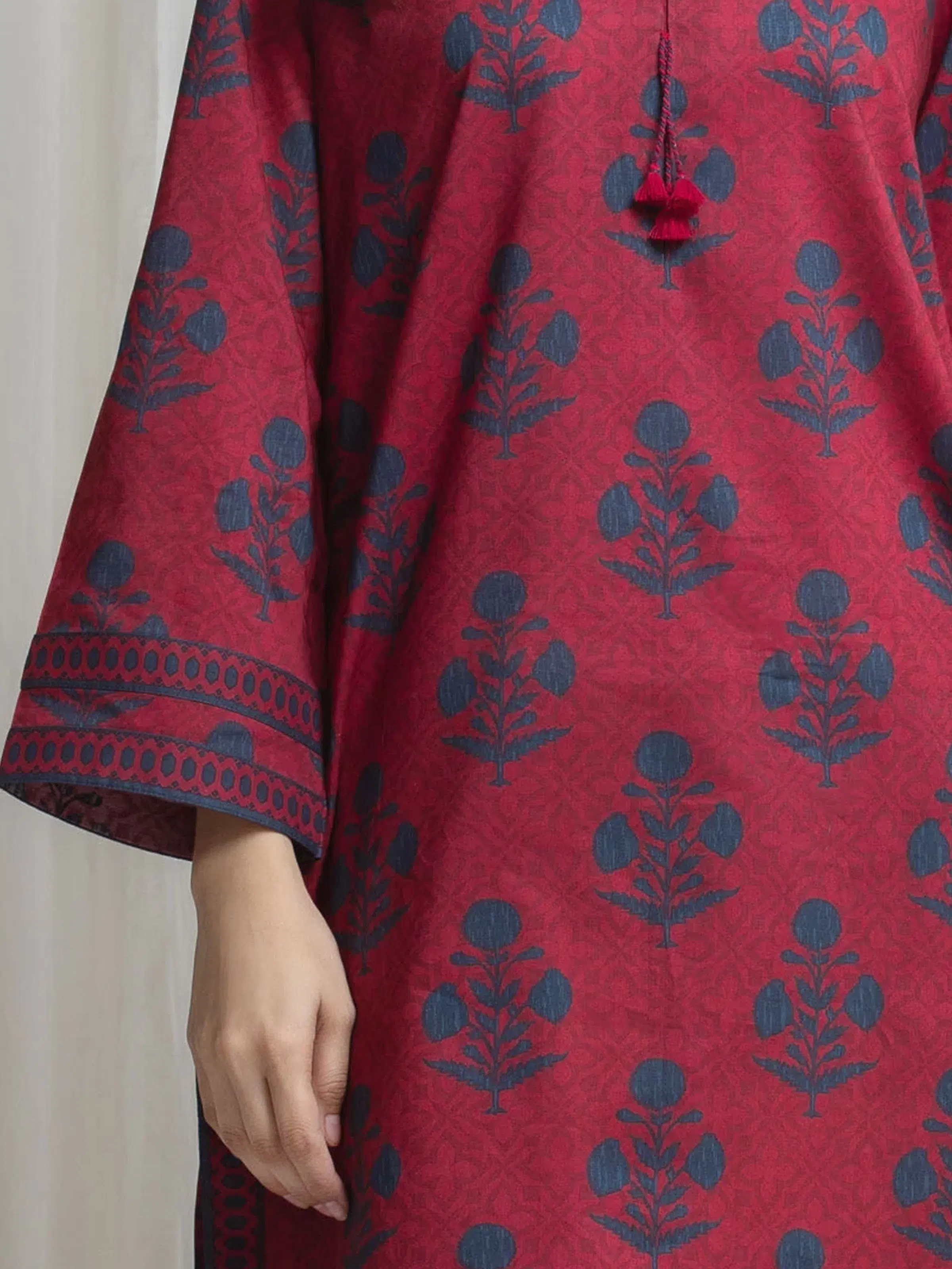 Printed Lawn Shirt Trouser - EWU6A1-36820ST - Image 4
