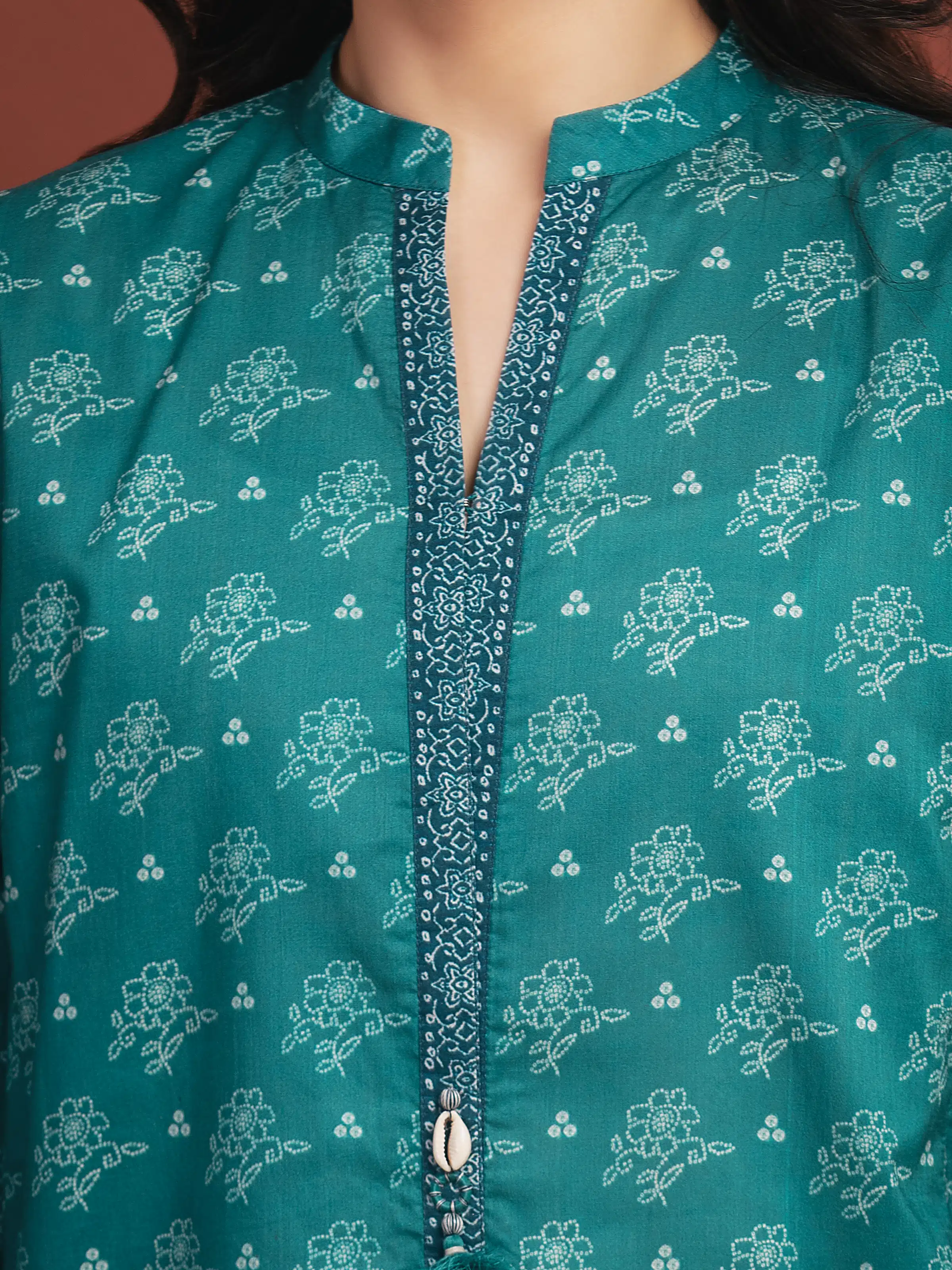 Printed Lawn Suit - EWU5A1-35323-3P - Image 3