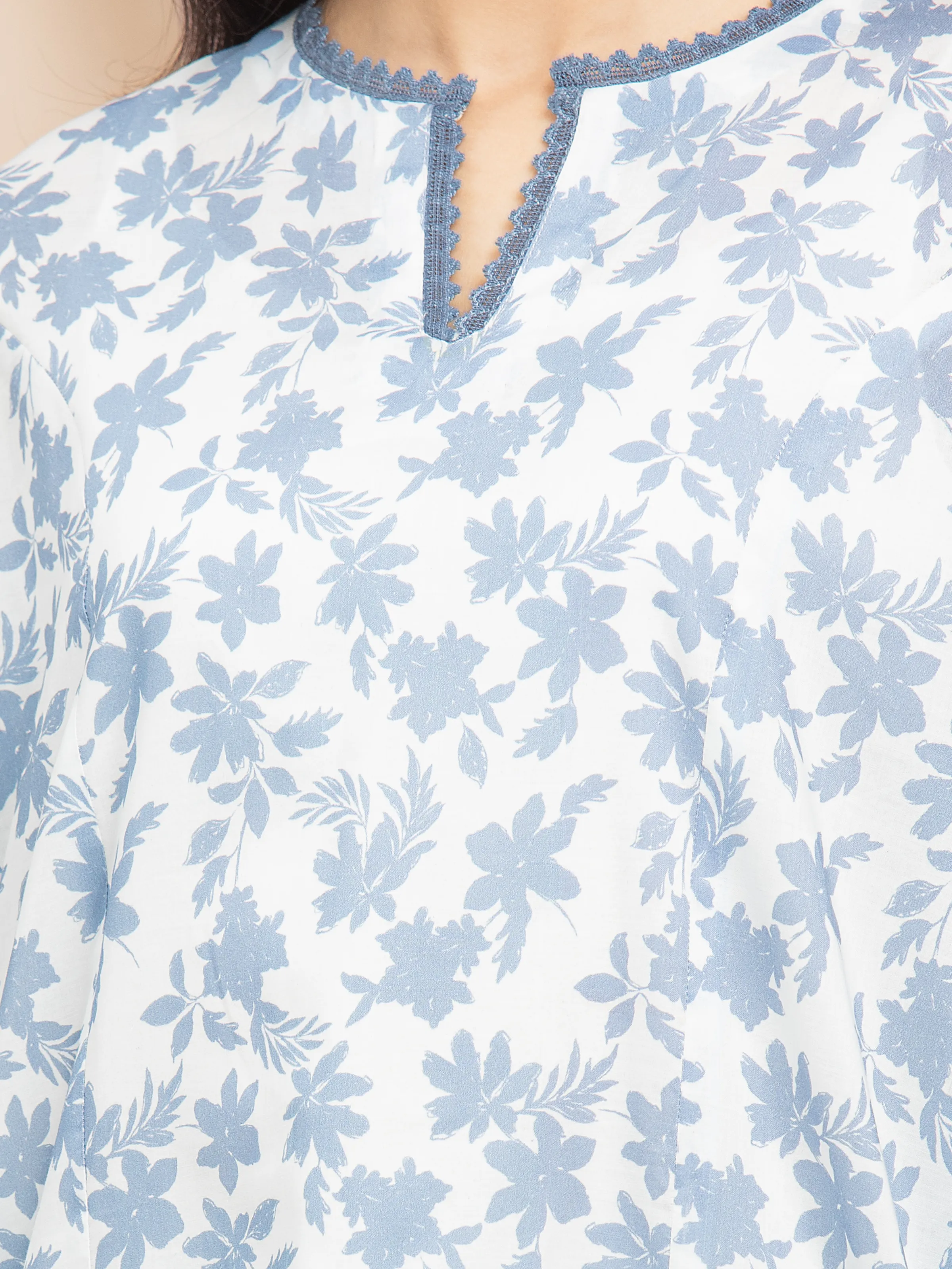 Printed Lawn Suit - EWU5A1-35037-3P - Image 3