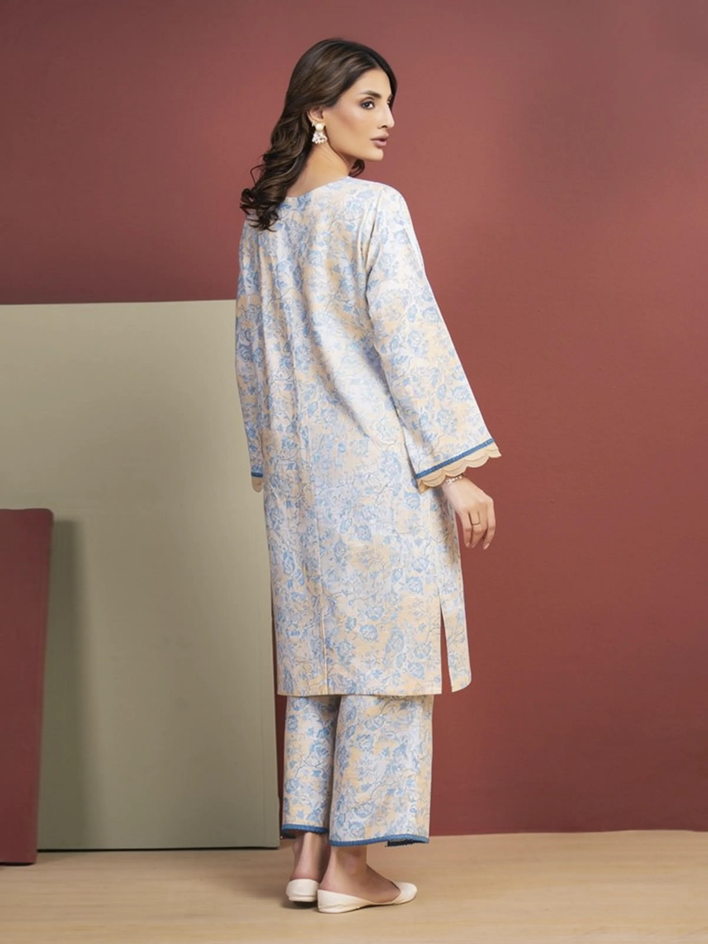 Printed Lawn Shirt - EWU5A1-35318S - Image 4