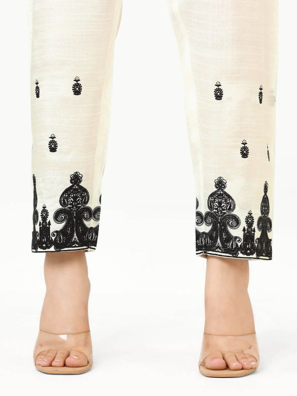 Embroidered Cambric Trouser - EWBE22-76349