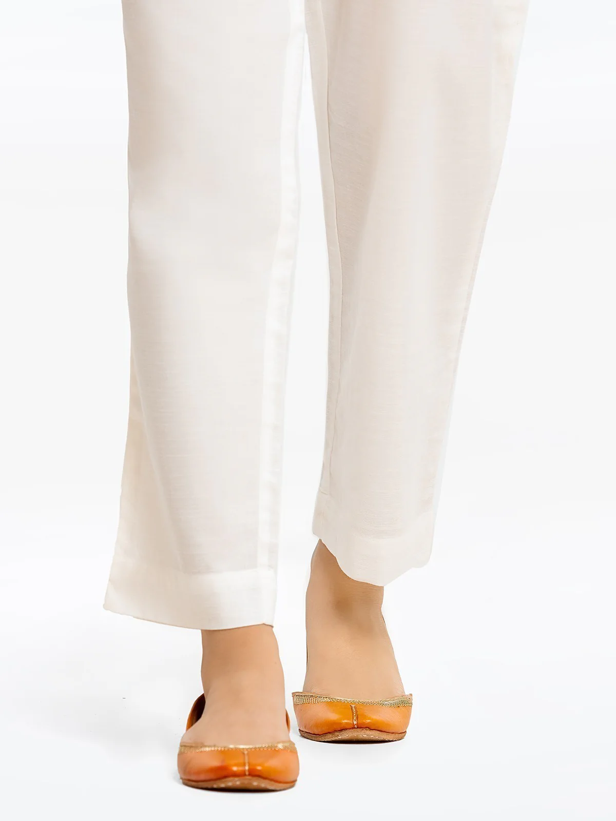 Dyed Khaddar Trouser - EWBS23-76526 - Image 3
