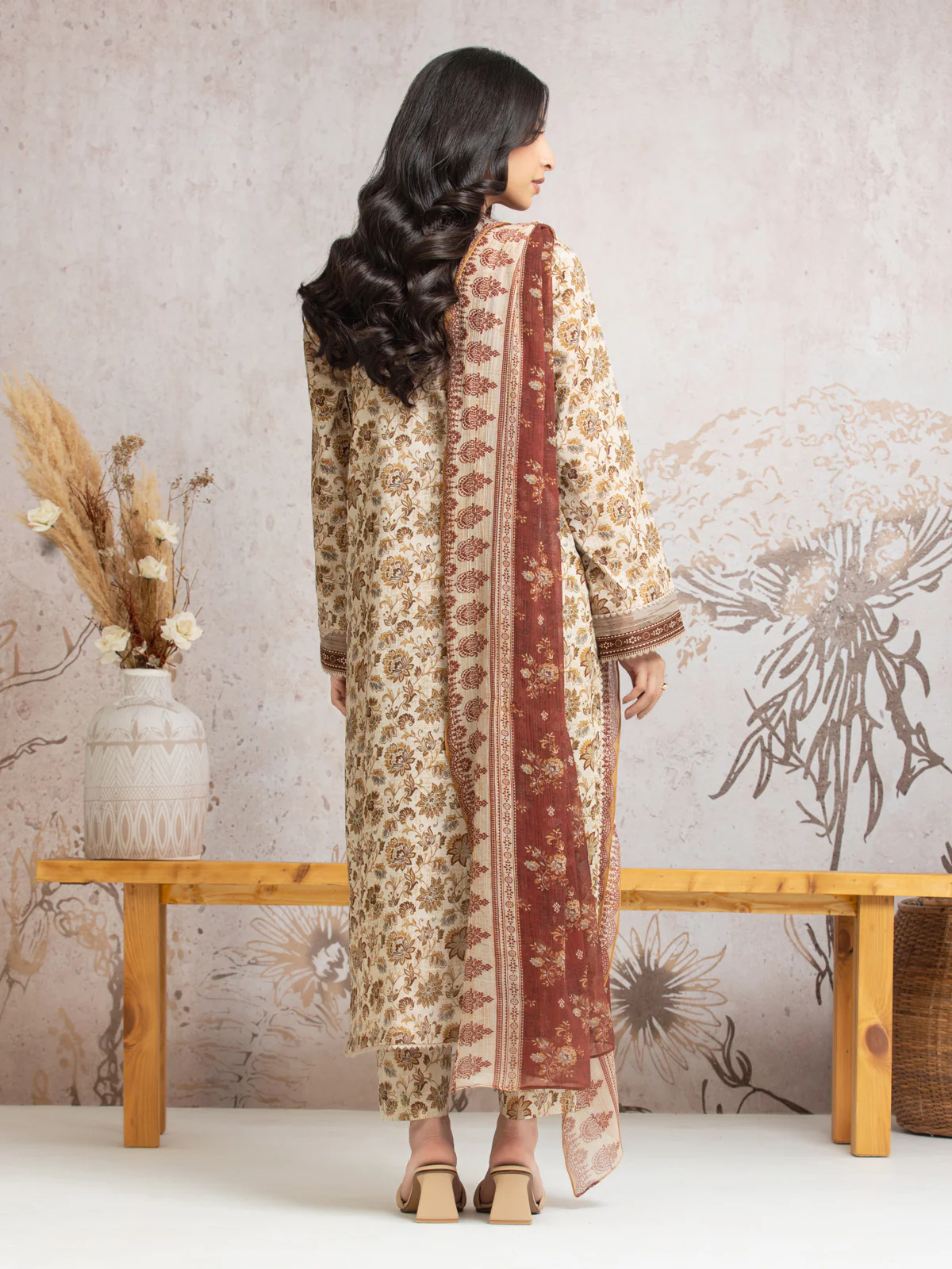 Printed Cambric Suit - EWU24M2-018 - Image 5