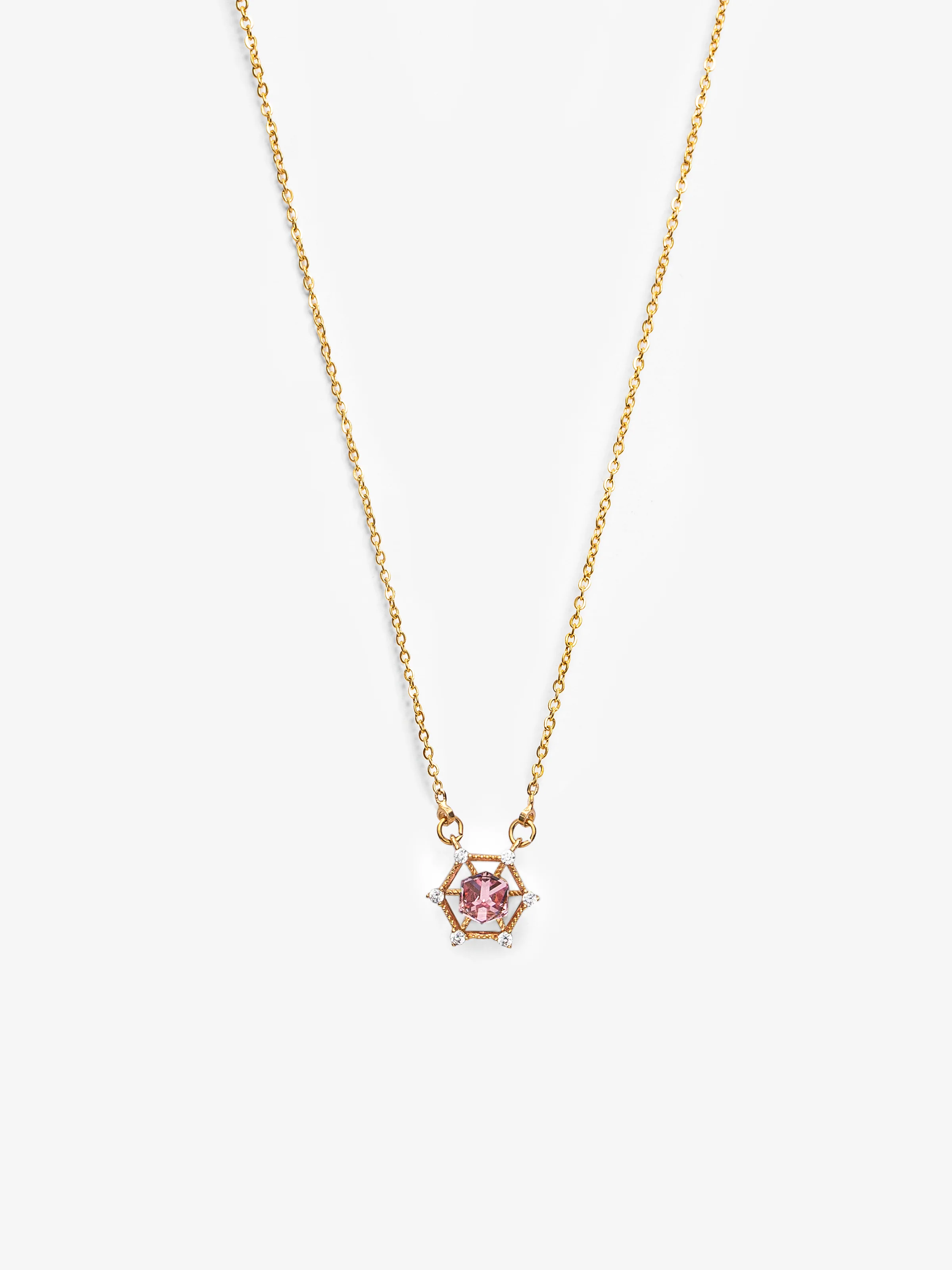 Starburst Gold Necklace - EAWN5-013